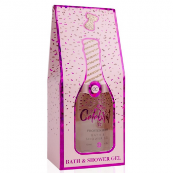 Duschgel in Champagnerflasche